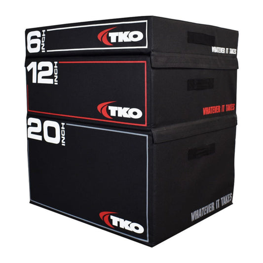TKO Stackable Foam Plyo Boxes - 263PLBS
