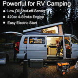 Togo Power Gasoline Powered Portable Generator 8000 Watt Remote Electric Backup - 264683