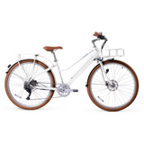 Bluejay Premiere Lite - Modern White Electric Bike - BKLT24-SMWHT