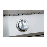 KOKOMO 32" 4-Burner BBQ Grill, Stainless Steel, Locking Casters - KO-BAK4BG