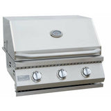 KOKOMO 3 Burner 26 inch Cart Model BBQ Grill With Locking Casters - KO-BAK3BG+KO-BAK3BG-C