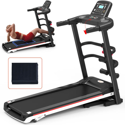 Ksports 16 Inch Wide Foldable Home Treadmill w/ Bluetooth & Fitness Tracking App - 304720