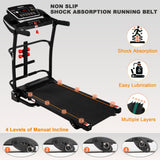 Ksports 16 Inch Wide Foldable Home Treadmill w/ Bluetooth & Fitness Tracking App -304722