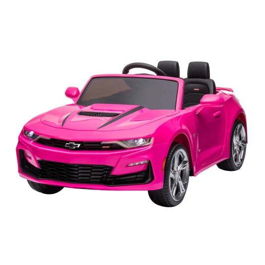 Dakott 2021/2022 Chevy Camaro Racing 2SS Battery Powered Ride On Car Toy, Pink - 308680