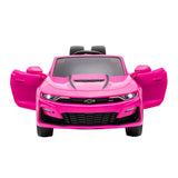 Dakott 2021/2022 Chevy Camaro Racing 2SS Battery Powered Ride On Car Toy, Pink - 308680