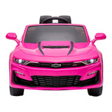 Dakott 2021/2022 Chevy Camaro Racing 2SS Battery Powered Ride On Car Toy, Pink - 308680