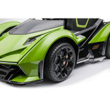Dakott Lamborghini Gran Turismo V12 Vision Battery Power Ride On Car Toy, Green - 308687