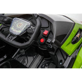 Dakott Lamborghini Gran Turismo V12 Vision Battery Power Ride On Car Toy, Green - 308687