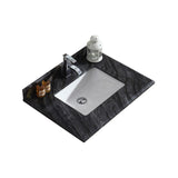 Laviva Black Wood Countertop - 313SQ1H-24-BW