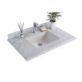 Laviva White Carrara Countertop - 313SQ1H-24-WC
