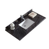 Laviva Black Wood Countertop - 313SQ1H-24-BW