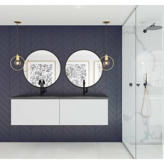 Laviva Vitri 60" Double Vanity - 313VTR-60DCW