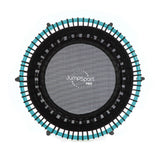 JumpSport 350 Pro Fitness 39 Inch Cardio Workout Indoor Trampoline, Teal/Black - 318126