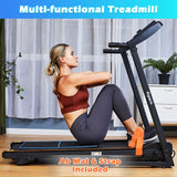 Ksports Multi-Functional Electric Treadmill Cardio Strength Training Workout Set - 319682