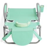 Ostrich On Your Back Folding Reclining Outdoor Camping Lawn Chair, Teal (4 Pack) - 323212