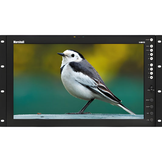 Marshall V-MD173 17" Full Resolution Rack Mount / Standalone Monitor with Modular Inputs -VMD173