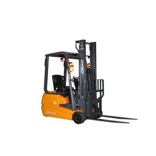 iDeal EKKO EK16A-177 3-Wheel Electric Forklift 3500 lbs Capacity, 177" Lift Height - EK16A-177
