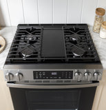 GE APPLIANCES GGS500SVSS GE(R) 30" Slide-In Front Control Gas Range - GGS500SVSS-KT