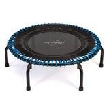 JumpSport 350 PRO 39 Inch Fitness Trampoline with Blue EnduroLast Elastic Cords - 348950