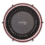 JumpSport 350 PRO 39 Inch Fitness Trampoline with Pink EnduroLast Elastic Cords - 348951