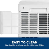 GE APPLIANCES APFD06JASW GE(R) 6,100 BTU Portable Air Conditioner with Dehumidifier and Remote, White - APFD06JASW-KT