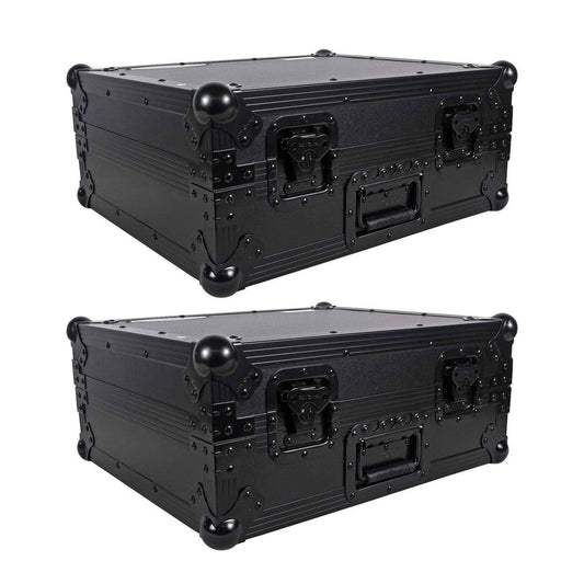 Odyssey  Case FZ1200BL Technics 1200 Style Turntable Cases for Numark/Stanton Mixers - 37699