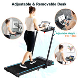 Ksports 3 in 1 Pro Electric Treadmill Cardio Strength Training Workout Set, Navy - 387773