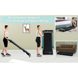 Ksports 3 in 1 Pro Electric Treadmill Cardio Strength Training Workout Set, Navy - 387773