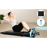 Ksports 3 in 1 Pro Electric Treadmill Cardio Strength Training Workout Set, Navy - 387773