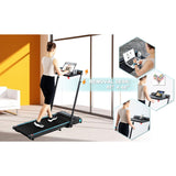 Ksports 3 in 1 Pro Electric Treadmill Cardio Strength Training Workout Set, Navy - 387773