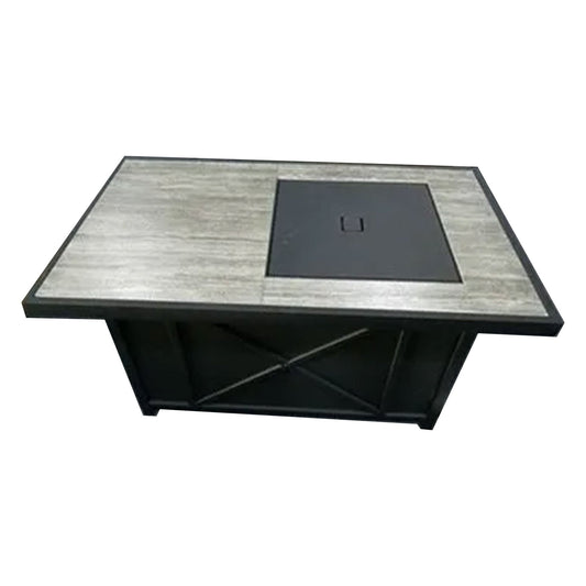 Four Seasons Courtyard Gas Fire Pit Coffee Table with Stainless Steel Burner - 395499