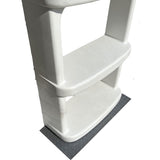 Main Access Large Ladder Guard Mat, Gray + Main Access iStep Step Ladder, Taupe - 398152