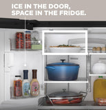 GE APPLIANCES GYE22GMNES GE® ENERGY STAR® 22.1 Cu. Ft. Counter-Depth French-Door Refrigerator -GYE22GMNES-KT