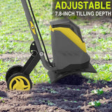 Powersmart Cordless Garden Tiller/Cultivator 40V 12 Inch (2) 4.0Ah Battery and Charger New - PS76221A