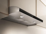 Elica - ARIA - Techne - 30" W x 20" D x 4 3/4" H, Stainless & Black Glass - UNDERCABINET HOODS | EAI430SS