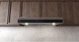 Elica - ARIA - Techne - 30" W x 20" D x 4 3/4" H, Stainless & Black Glass - UNDERCABINET HOODS | EAI430SS