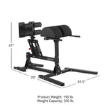 Titan fitness Glute & Hamstring Developer - 400435