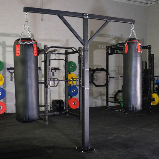 Titan fitness Dual Station Heavy Bag Boxing Stand - 400957