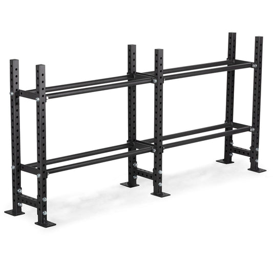 Titan fitness Elite Series Extension Unit Mass Storage System with Bumper & Medicine Ball Shelves - 401954
