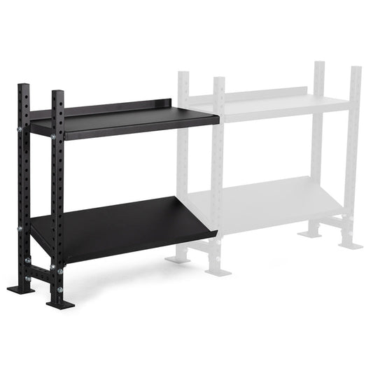 Titan fitness Elite Series Add-On Mass Storage System with Adjustable Shelves - 401966