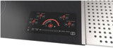 Sharp - 24 in. Drop-In Radiant Cooktop with Side Accessories - SCR2442FB -