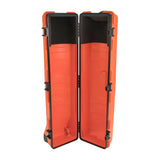 SKB Cases ATA Staff Pro XL Hard Plastic Storage Cart Golf Travel Case, Orange - 412823
