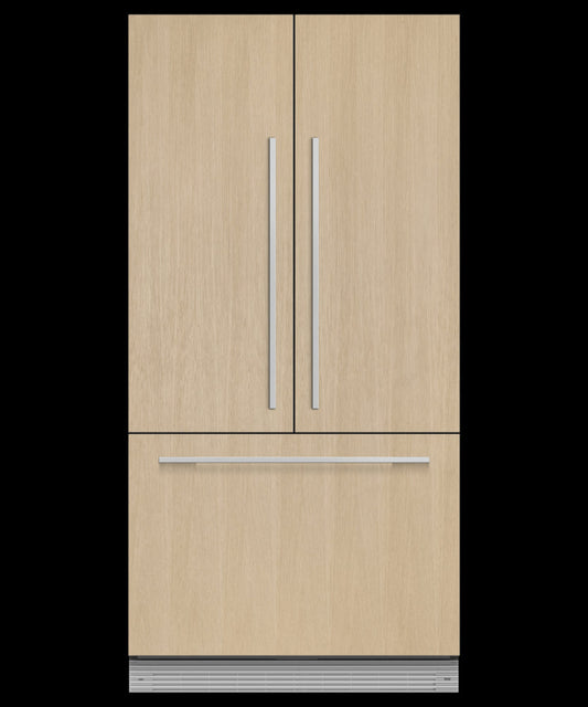 FISHER & PAYKEL RS36A72J1N Integrated French Door Refrigerator Freezer, 36", Ice - RS36A72J1N-KT
