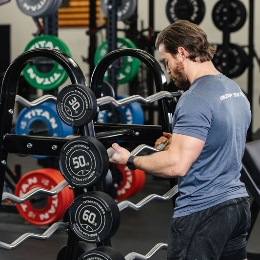 Titan fitness Fixed Barbell Rack - 420045