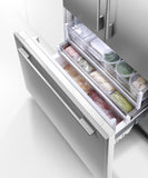FISHER & PAYKEL RS36A72U1N Integrated French Door Refrigerator Freezer, 36", Ice & Water - RS36A72U1N-KT