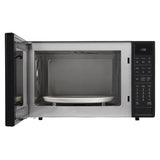 SHARP  1.5 cu. ft. 900W Sharp Matte Black Carousel Convection Microwave Oven - SMC1585BB-KT
