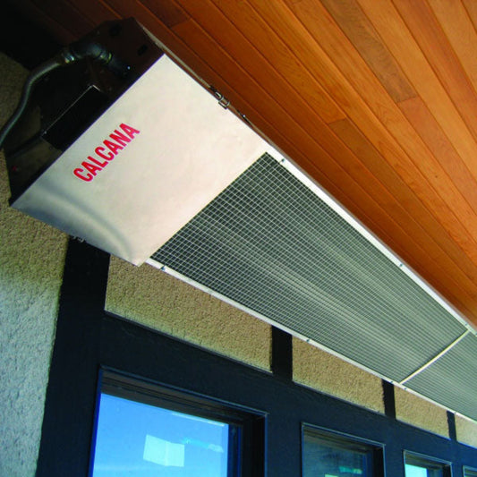 iDeal Calcana 10' High Output Gas Patio Heater in Stainless Steel - PH 75 HO (NG) - 181562
