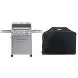 Monument Mesa415BZ 4-Burner Propane Grill w/ Side Burner & Cover – B0CWL8YL4V