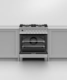FISHER & PAYKEL OR36SCG6X1 Dual Fuel Range, 36", 5 Burners, Self-cleaning - OR36SCG6X1-KT