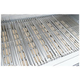 KOKOMO 32" 4-Burner BBQ Grill, Lights & Locking Casters - KO-BAK4BG-PRO